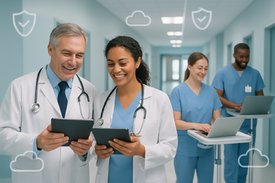 Healthcare specialists using quality devices and supported IT NSW Healthcare specialists using quality devices and supported IT NSW