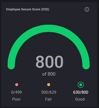 Employee Security Score