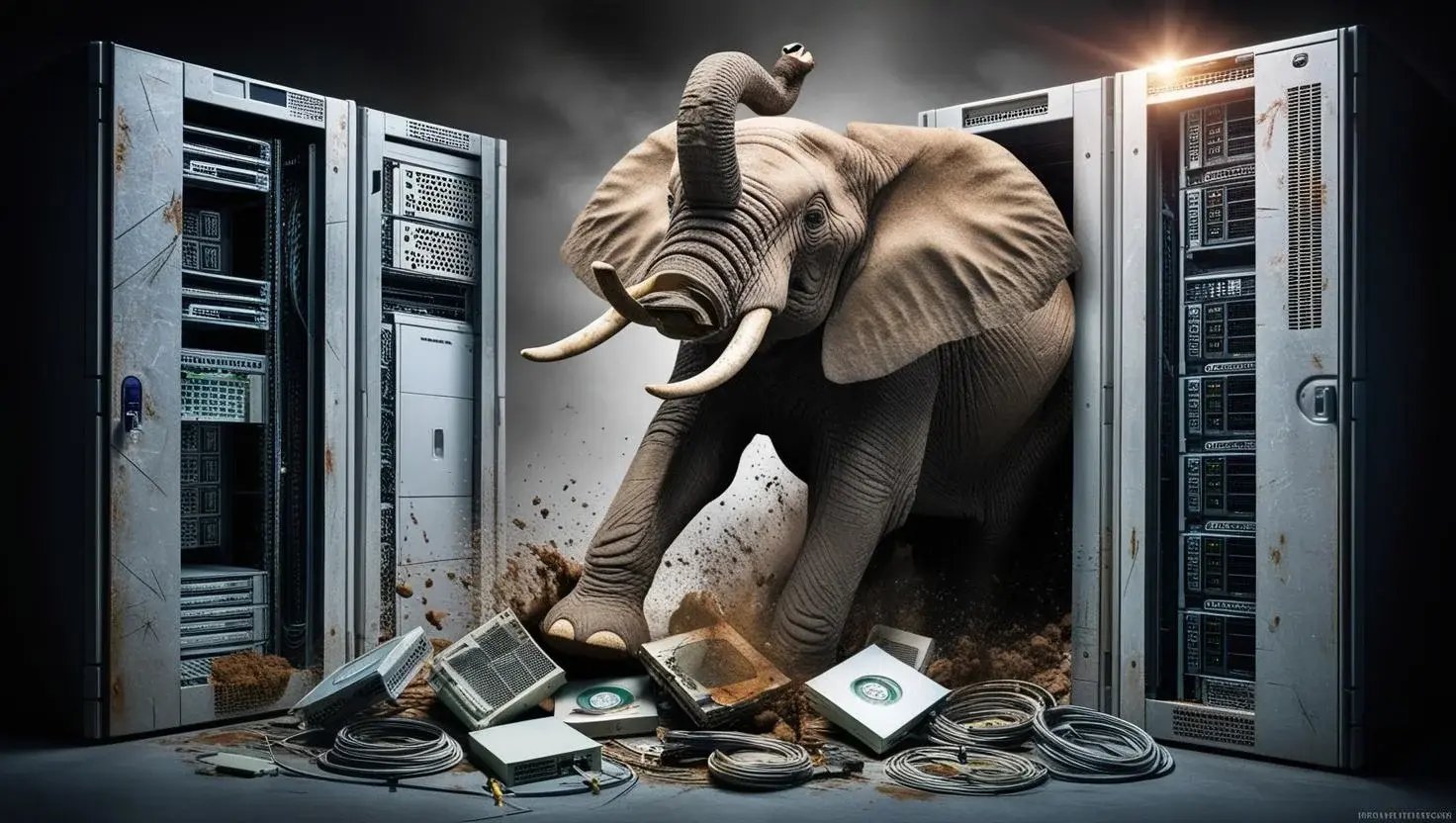 Elephant in the Comms Cabinet Elephant in the Comms Cabinet