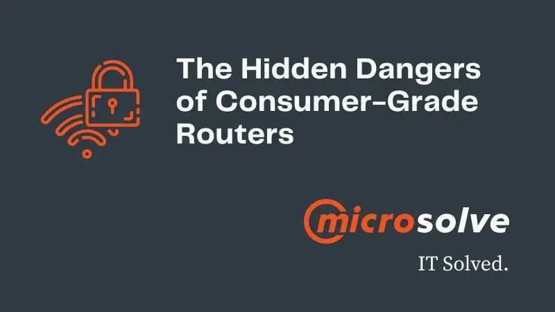 Consumer grade routers are not ideal for business