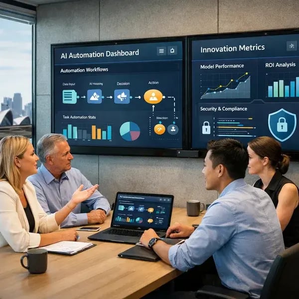 Implement AI automation for business innovation