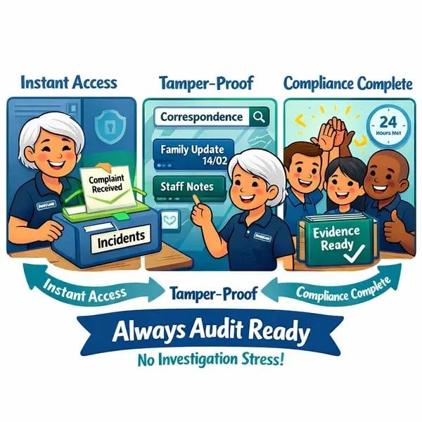 email archiving protects staff, residents and your reputation