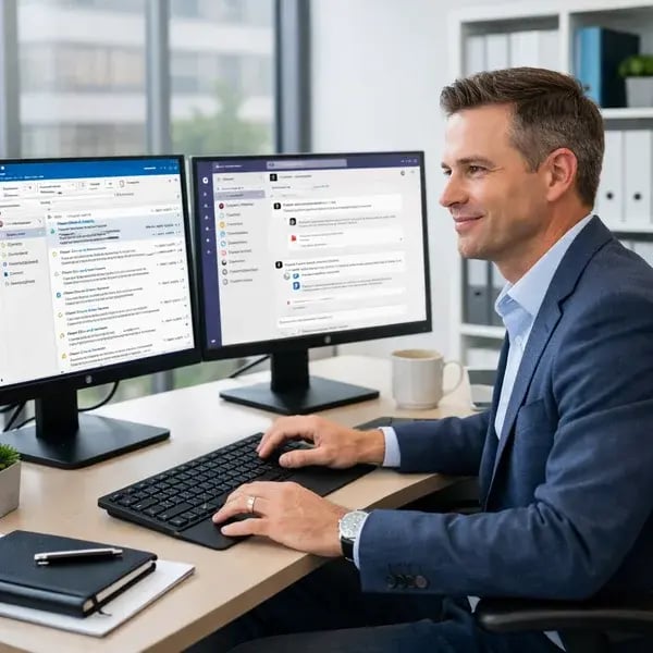 Microsoft 365 streamlines the high-volume communication expectations