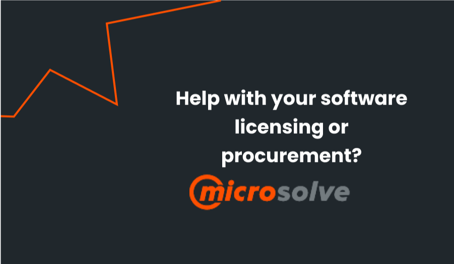 Microsolve | Help with your software licensing or procurement?