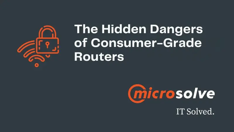 Consumer grade routers are not ideal for business