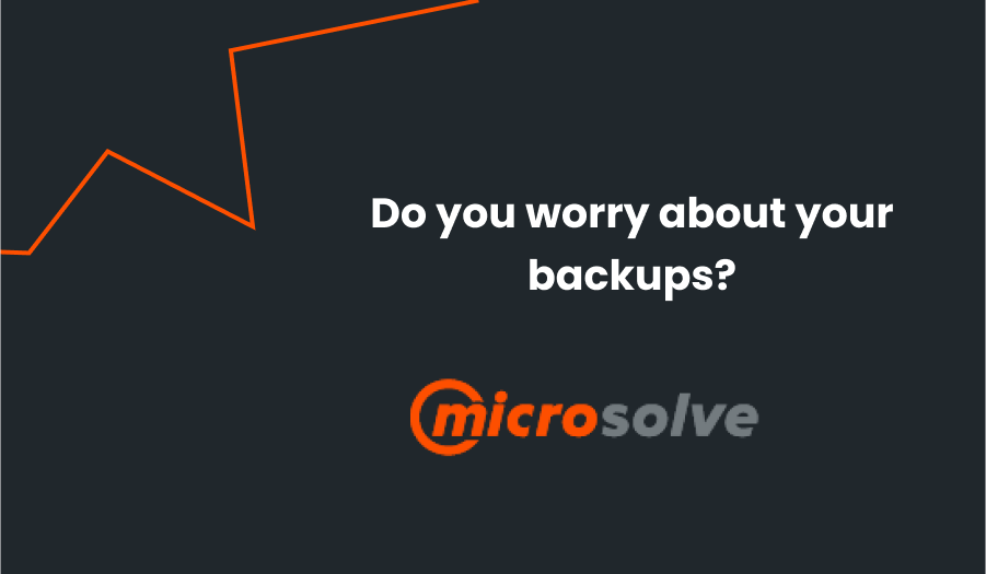 Do you worry about your backups?